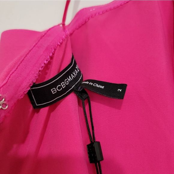 Bcbgmaxazria Notched Gown - Picture 4 of 8